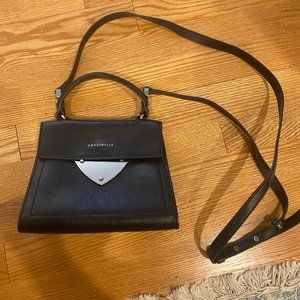 Black Italian Leather Coccinelle Purse
